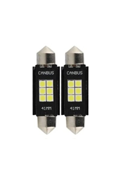 Aftermarket Set 2 Becuri LED Sofit C5W 12 SMD 41 MM