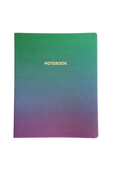 ACAR GRUP Acar Thermo Leather Flexible Cover Gradient Green Purple 20*25 cm U...