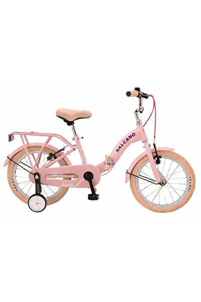 Salcano FLYER FOLDA KATLANIR 16 JANT BİSİKLET / PUDRA PEMBE/MOR