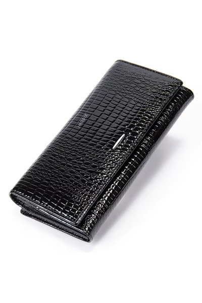 IMODIX Women's Wallet , Genuine Leather , IMODIX®, RFID Protection For Cards,...