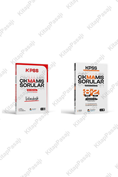 Ulti Yayınları Akademi Denizi KPSS GYGK Çıkmamış Sorular 8+2 Deneme Seti ve K...