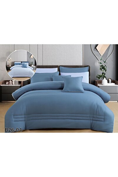SFT Nefren Summer Soft Plain Double Sided Microfiber Bedspread 230X250