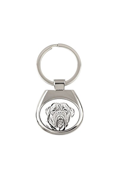 Art - Dog Dogue de Bordeaux - breloc cu un câine, breloc cu imprimeu, pandant...