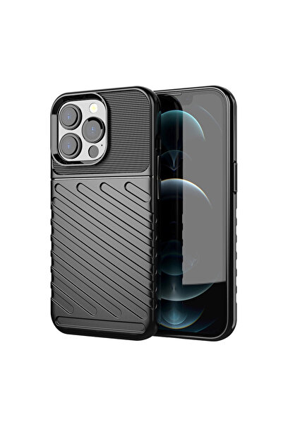 Hurtel THUNDER CASE Husă TPU flexibilă, rezistentă și robustă pentru iPhone 1...