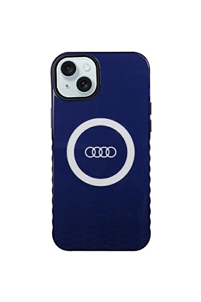 Audi IML LOGO MARE MAGSAFE IPHONE 15 PLUS/14 PLUS 6.7 " ALBASTRU/ALBASTRU MAR...