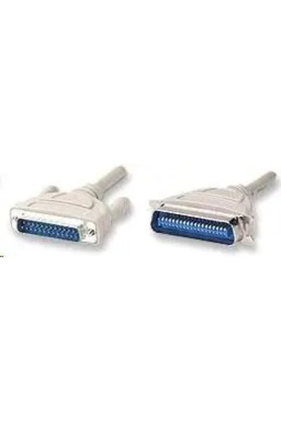 PremiumCord DB-25 - DB-25, 1.8m, Alb (kc2-25)