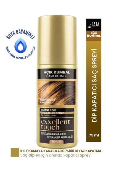 Jaja Exxellent Touch Suya Dayanıklı Beyaz Dip Kapatıcı Topik Sprey 75 Ml Açık...