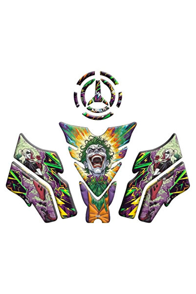 Gogo Tank Pad Set 007 Joker (7 parça) - RKS SRK 125 S (2024-2025)