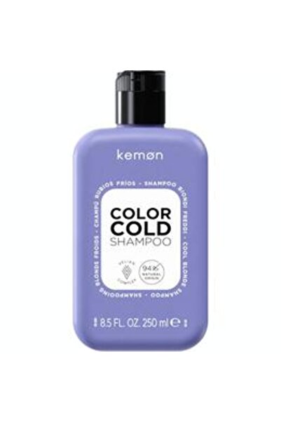 Kemon Pigmented Shampoo for Cool Blondes - Care Color Cold Shampoo, 250 ml