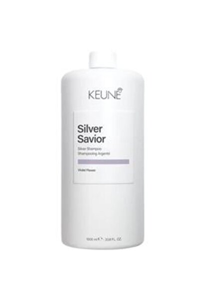 Keune Tinting Shampoo for Blonde and Gray Hair - Silver Savior Silver Shampoo...