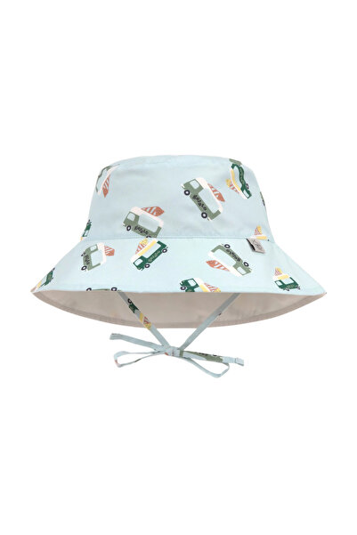 Lassig Bucket Hat UV Korumalı Şapka Ice Cream Truck Illusion Blue