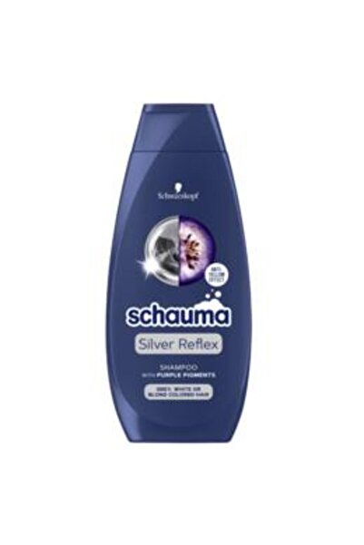 Schauma Sampon cu Pigmenti Violet pentru Par Grizonat, Alb sau Vopsit Blond -...