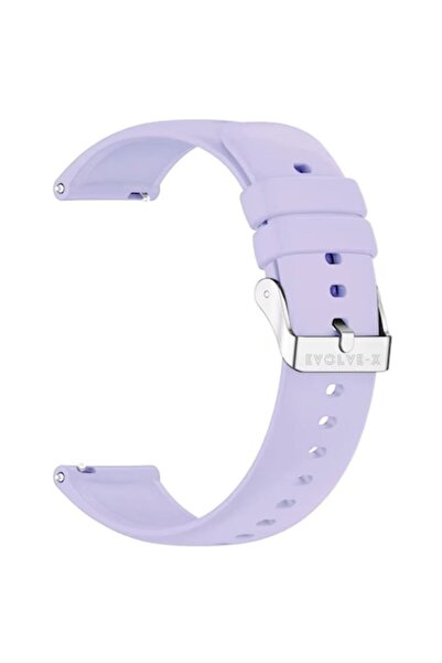 Evolve-x Silicone smartwatch strap, 18 mm, Quick release system, stainless st...