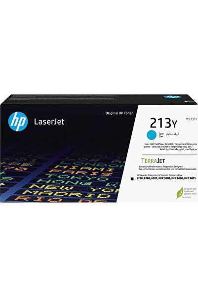 HP Cartuș de toner original LaserJet Cyan 213Y