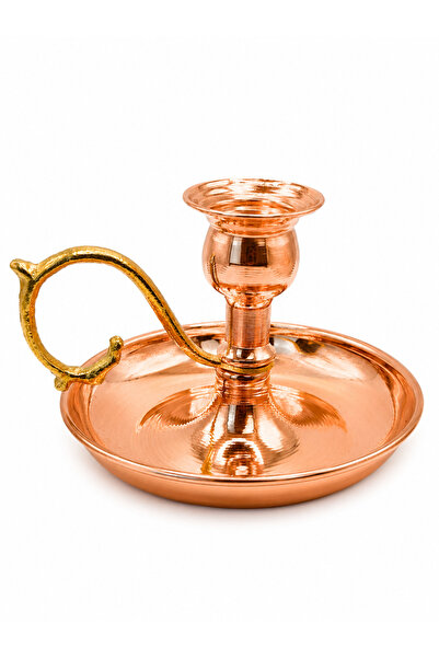 ARANA Royal Copper Candlestick