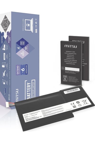MITSU Baterie pentru MSI GS63VR GS73VR - BTY-M6J BTY-U6J