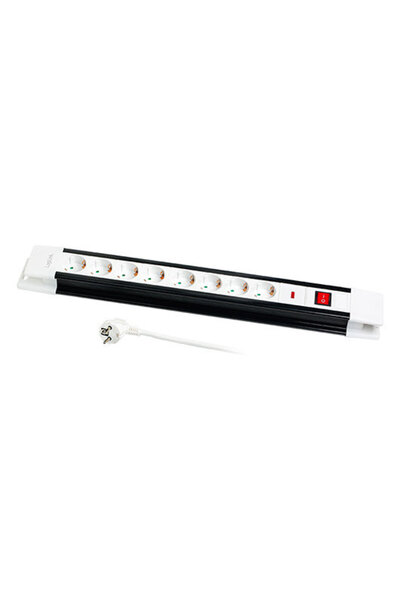 LogiLink REGLETA 8 TOMAS CON INTERRUPTOR 3M BLANCO