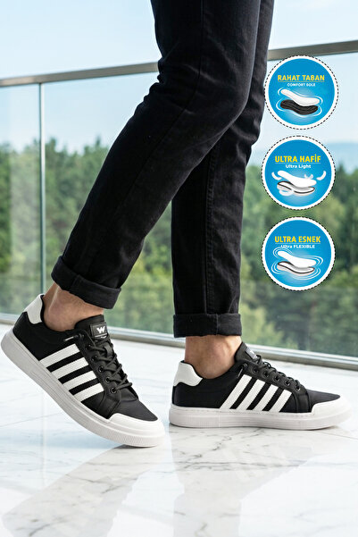 WALKWAY 2060 Elva m Black-White Men's Sports Shoes