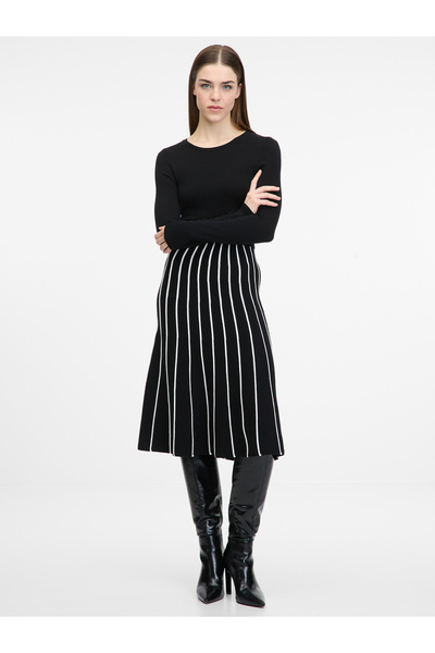 ORSAY Rochie neagră până la genunchi