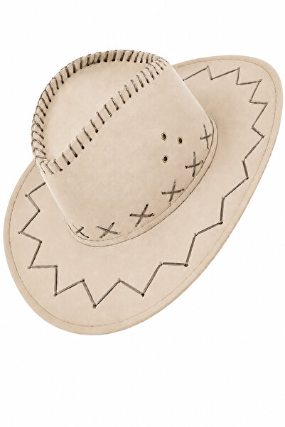 moda nokta Suede Cowboy Hat