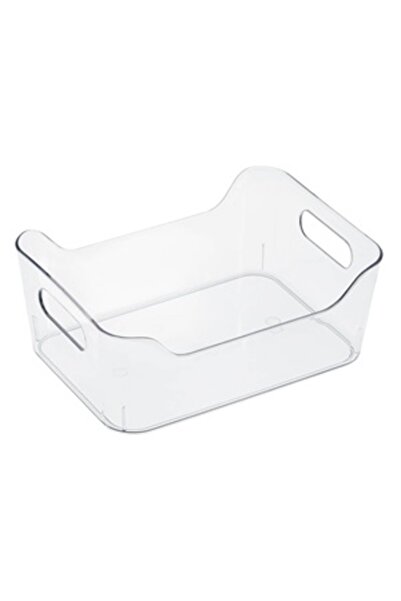 Zumzeria Transparent Plastic Storage Box with Handles 1l