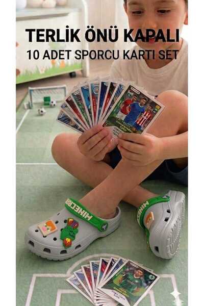 ÇEÇEN HOME Papuci anti-alunecare cu partea din față închisă, cu carduri sport...