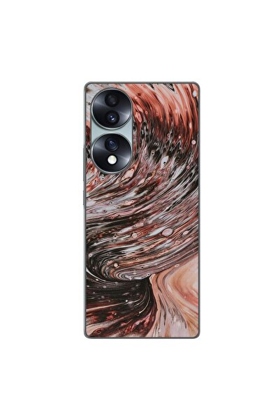 OEM Husa compatibila cu Honor 70 Silicon Gel Tpu Model Copper Stream