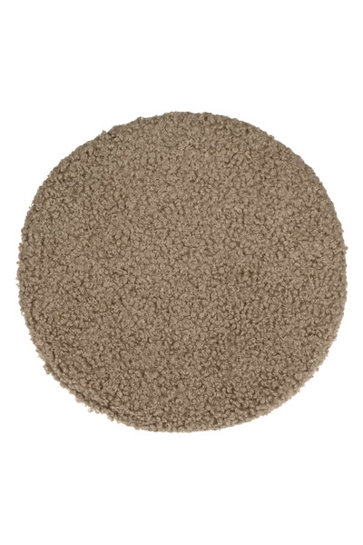 Zumzeria Pernă decorativă rotundă taupe Ø34cm
