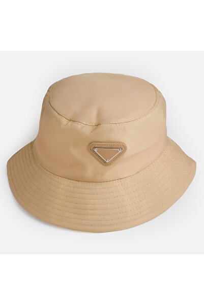 Zumzeria Beige Bucket Hat for Women