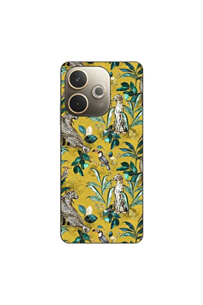 OEM Case compatible with Oppo A5 Pro Silicone Gel Tpu Model Yellow Jungle Pat...