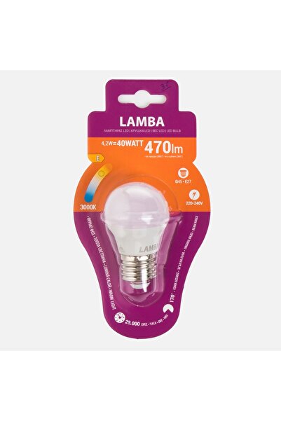 Zumzeria LED Bulb E27 6W (G45) - Warm White