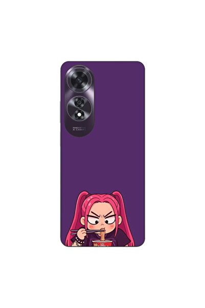 OEM Cover compatible with Oppo A60 4G Silicone Gel Tpu Model KPop Demon Hunte...