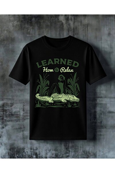 COMVİCHO Learned Relax Printed Oversize T-Shirt