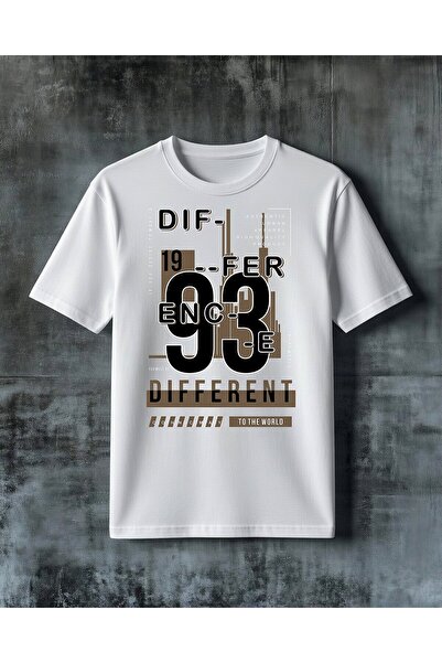 COMVİCHO Dif Different Printed Oversize T-Shirt