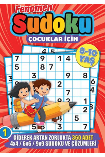 Maxi Yayıncılık Fenomen Çocuklar İçin Sudoku 8-10 Yaş / Bertan Kodamanoğlu / ...