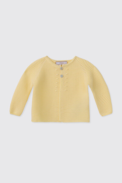 Panço Paz Rodriguez Newborn Yellow Cardigan