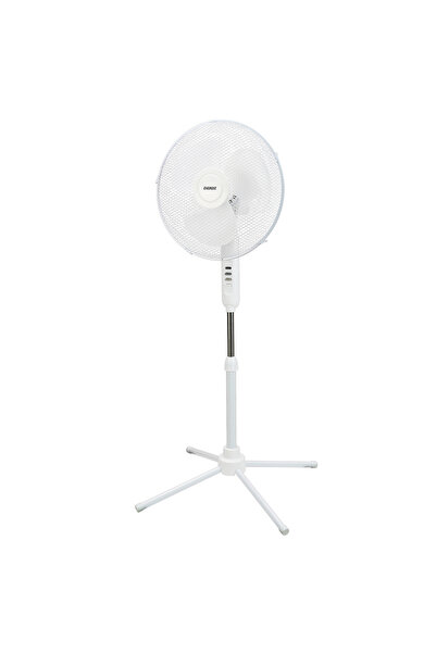Everest Bykalite FAN10 EcoWind Beyaz Metal Yıldız Ayak 3 Bıçaklı Vantilatör/ Pervanesi 16 Maks 45W 3