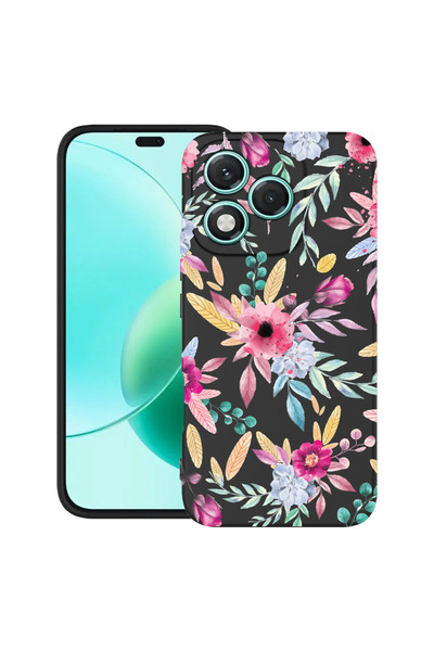 bestcase Husă TPU Ultra Subțire pentru Honor 600 Lite, Flori Vesele, 3143710 ...