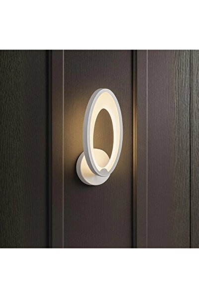 Elektroyou MS31005-1 Beyaz Mimari 3 Renk Ledli Lüks ModernDuvar Lambası Ledli...