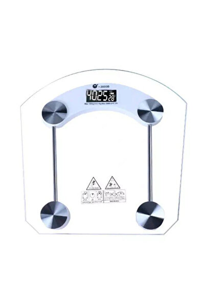 Mihai Cantar De Baie Display LCD Platforma Din Sticla Securizata 180 kg RD-E250
