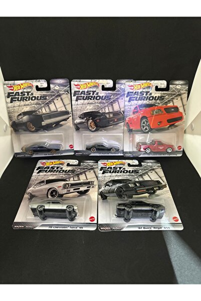 HOT WHEELS SET HCP13 77PONTIAC,HCP14 70 Chevrolet, HCP15 99Ford, HCP16 87 BUI...