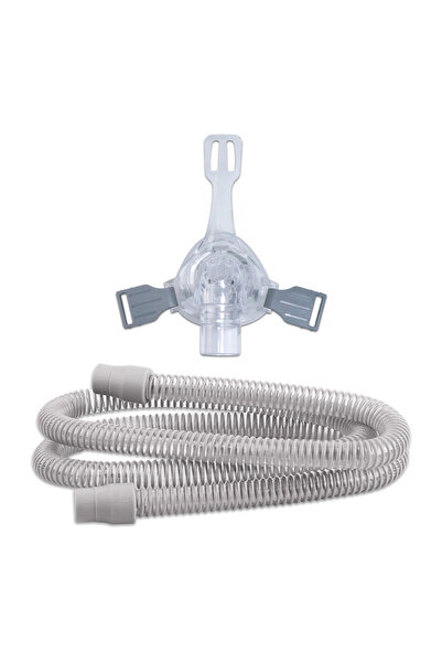 Choice قناع CPAP أنفي مع أنبوب وحزام رأس ووسائد سيليكون جل للجهاز الآلي CPAP ...