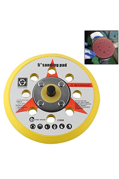 Choice 1pc 5inch 125mm 8 Holes Sander Backing Pad Hook And Loop Polisher Spon...
