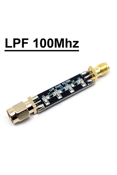 Choice4 مرشح تمرير منخفض LPF 100 ميجاهرتز مع موصل SMA (30 ميجاهرتز - 2.4 جيجا...