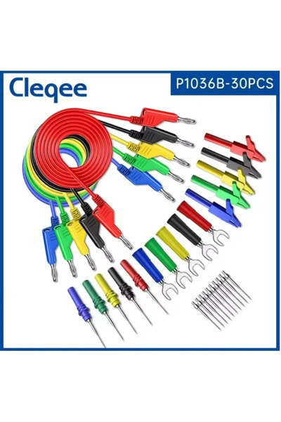 choice2 p1036B P1036 4mm Banana To Banana Plug Test Lead Kit for Multimeter M...