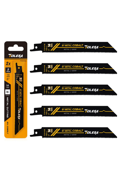 Choice Metal Cutting 6inch 150mm 14TPI TOLESA Heavy Metal Cutting Reciprocati...