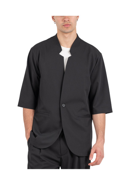 Vittorio Ανδρικό Overshirt Μαύρο ALBERTOV-BLACK