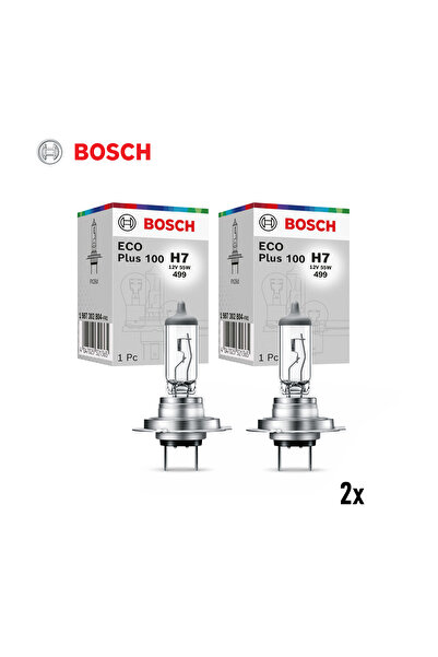 Bosch H7 Far Ampul Halojen 12V 55W (2 Adet)