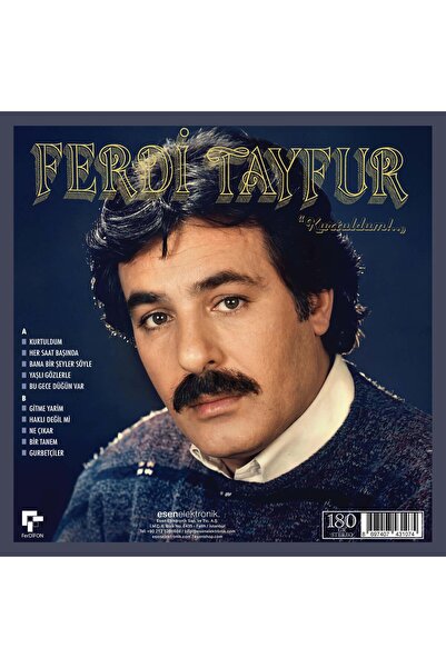 Ferdifon Müzik Ferdi Tayfur - Kurtuldum (Plak)