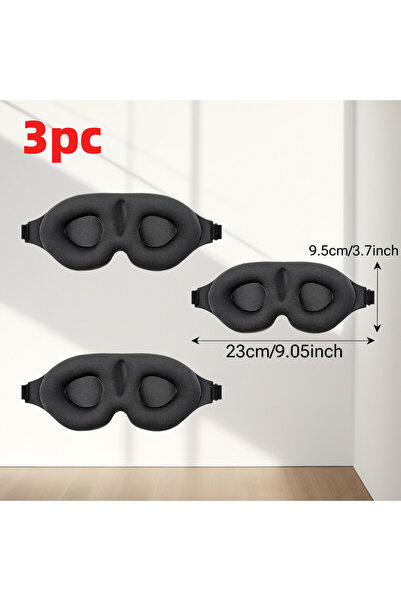 Choice black eye mask-3pc Side Sleeping Eye Mask, Men's and Women's Blackout ...